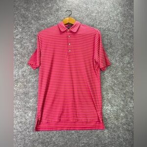 Polo Ralph Lauren GOLF Men’s Polo Shirt Size Large Short Sleeve Red Pink